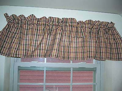 Hen House Curtains Collection - Valances, Tiers, Fishtail Swags - 100% Cotton - Olde Church Emporium