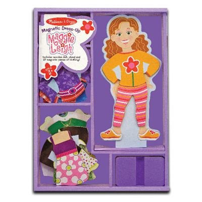Melissa & Doug Maggie Leigh Magnetic Dress-Up [Toy] - Olde Church Emporium