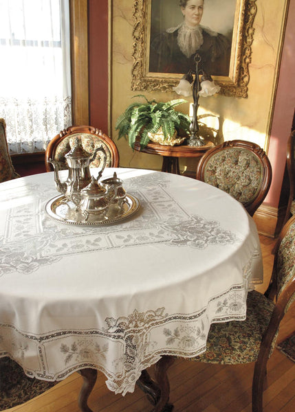 Heritage Lace Heirloom Collection - Curtains, Doilies, Placemats, Runners, Tablecloths, etc. [Home Decor]- Olde Church Emporium
