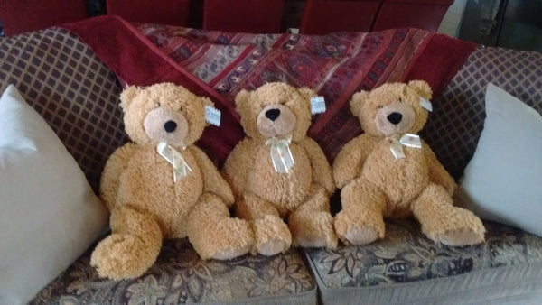 Melissa & Doug Soft, Cuddly Big Frizz Teddy Bear - 24 Inches Soft and Cuddly