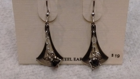Silver Forest Hand Crafted Earrings Made in USA - Item NE0537 - Olde Church Emporium