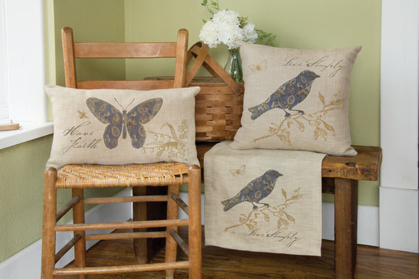Heritage Lace - Meadow Song Collection - Home textiles in Natural Color - Olde Church Emporium