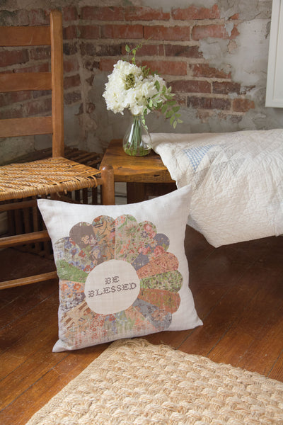 Heritage Lace - Quilted Wisdom Collection - Pillows in Oyster Color - Olde Church Emporium
