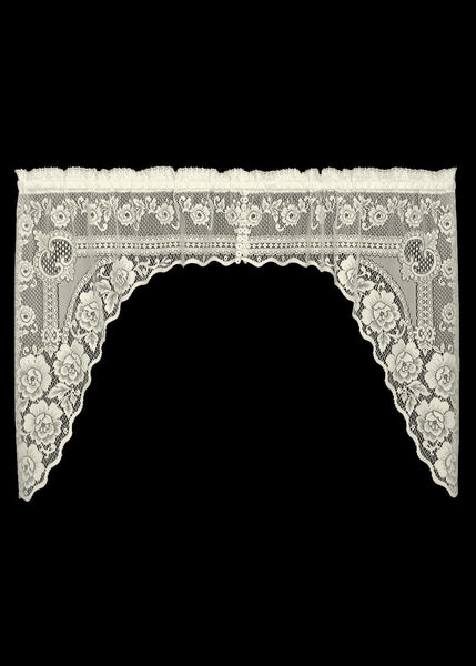 Heritage Lace - Victorian Rose Collection - Curtains,Tablecloths, Doilies, Placemats, Runners, Home Textiles, etc.