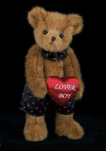 Bearington  -  Carson Nova Plush Bear for Valentines 12 Inches - Olde Church Emporium