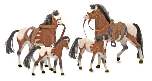 Melissa & Doug - Horse Family With 4 Collectible Horses - Olde Church Emporium