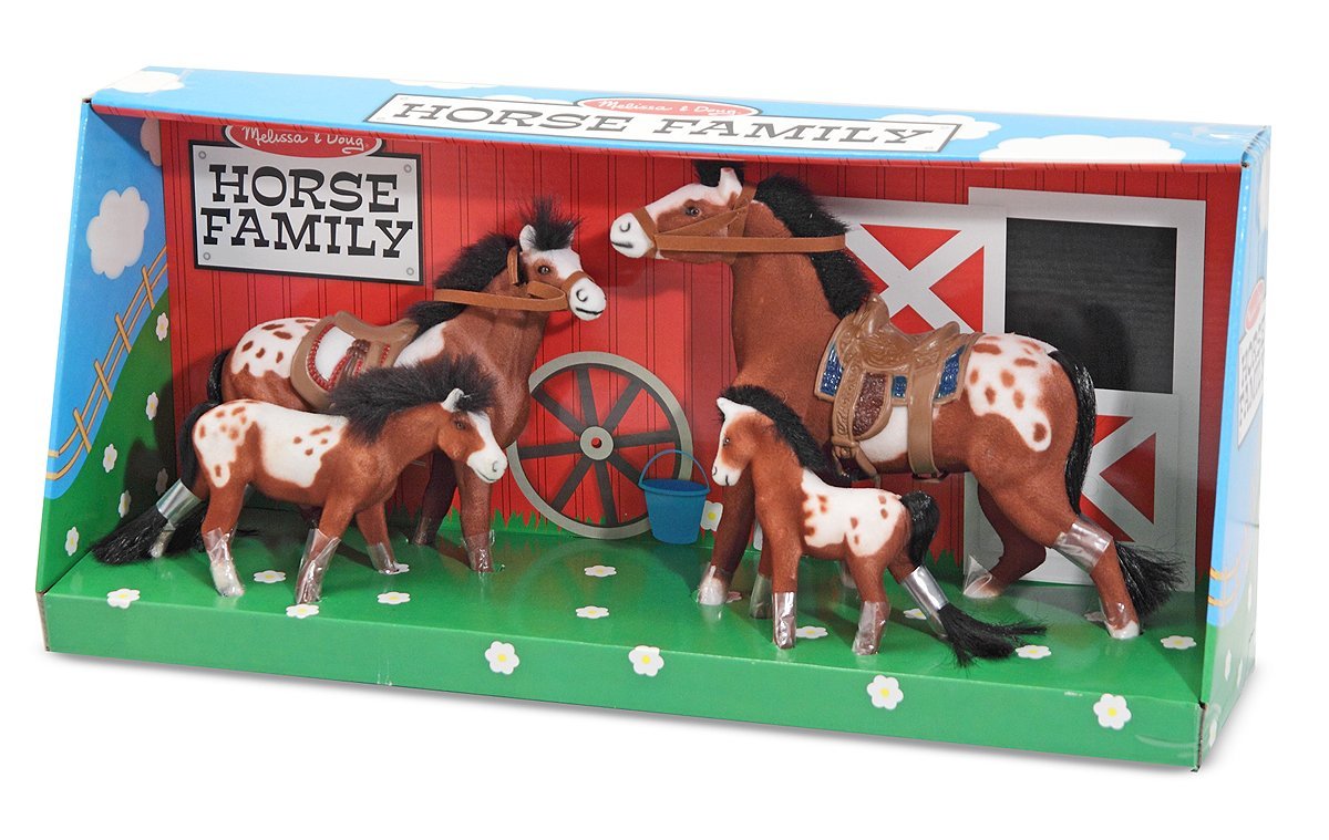 Melissa Doug Horse Family With Collectible Horses – Olde