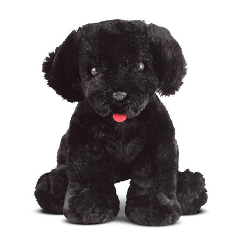 Melissa & Doug - Princess Soft Toys Benson Black Lab Puppy Dog Soft and Cuddly Item # 7484