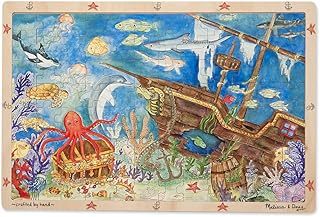 Melissa and Doug Sunken Treasures Wooden Jigsaw Puzzle (96 pc) Item # 2916 Ages 6+
