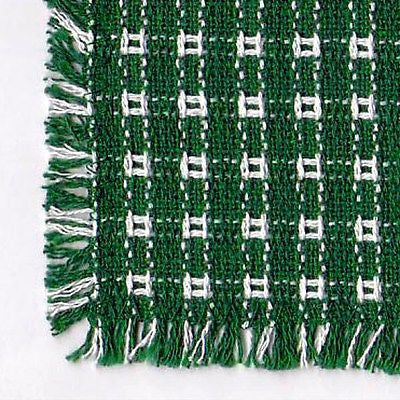 Homespun Tablecloth - Evergreen and White - Tablecloths, Napkins, Runners, Placemats - Made in USA [Home Decor]- Olde Church Emporium
