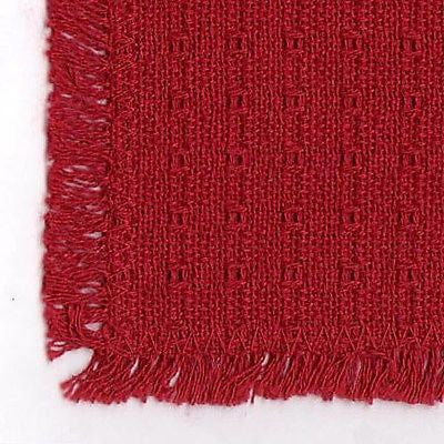 Homespun Tablecloth - Cranberry - Tablecloths, Napkins, Runners, Placemats - Made in USA [Home Decor]- Olde Church Emporium
