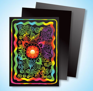 Scratch Art® Classroom Packs - Scratch Art Multicolor Board Artist Trading Cards [Home Decor]- Olde Church Emporium
