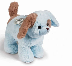 Bearington - Waggles Blue Puppy Musical Bank - 10 Inches - Olde Church Emporium