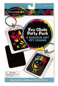 Scratch Art® Classroom Packs -Scratch Art® Party Pack - Key Chains [Home Decor]- Olde Church Emporium