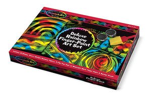 Scratch Art® Deluxe Rainbow Finger-Paint Set - Set Boxed Kits [Home Decor]- Olde Church Emporium