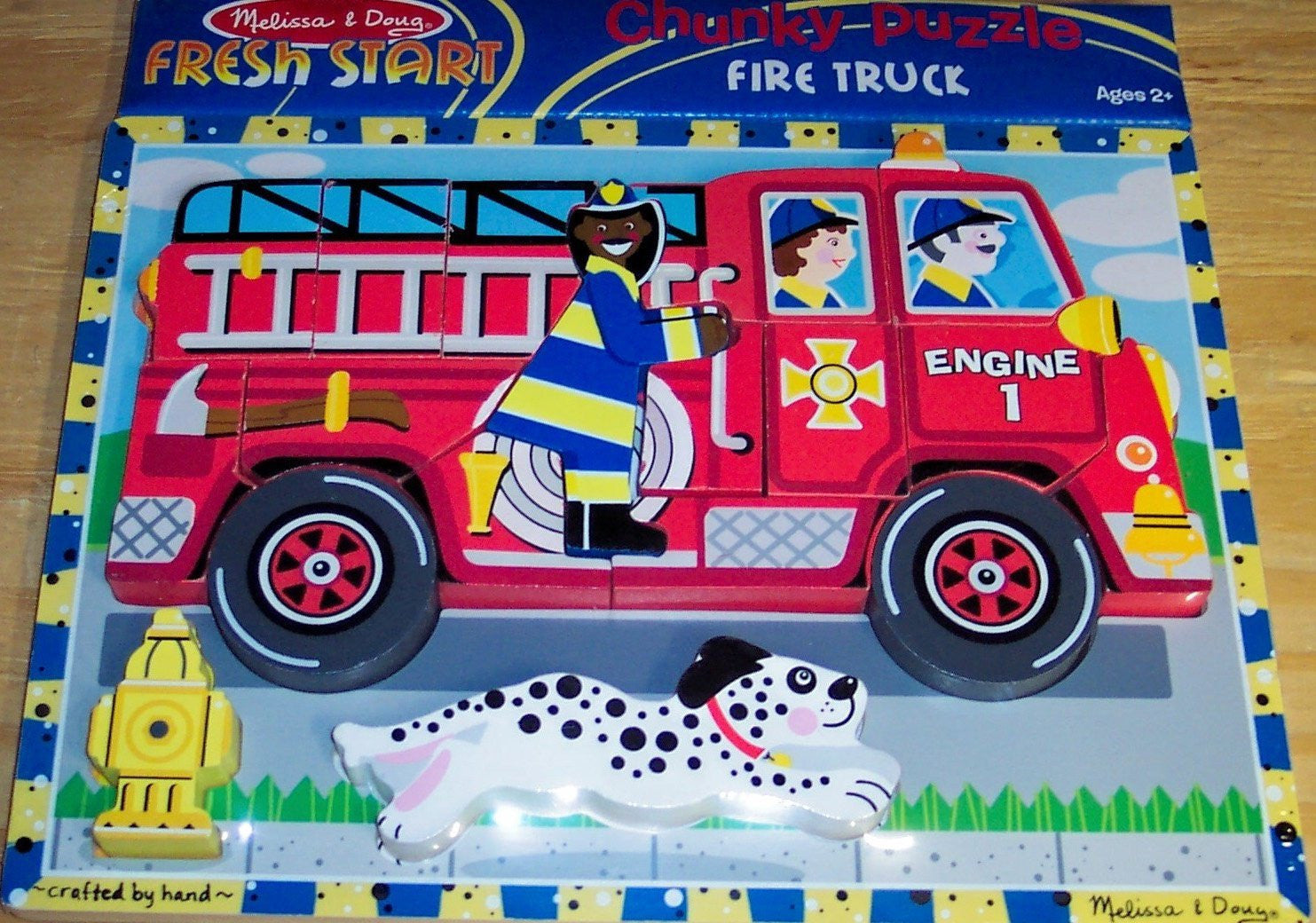 Melissa and online doug fire truck