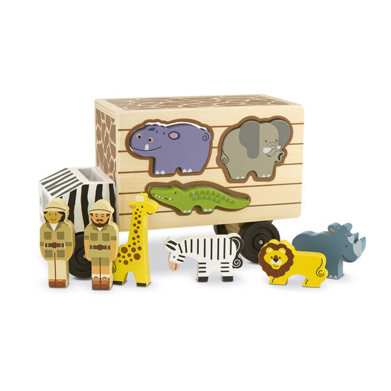 Melissa and Doug Animal Rescue Wooden 10 Piece Play Set Ages 2+
