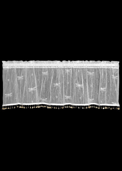 Heritage Lace Dragonfly Collection - Valances, Tiers, Panels