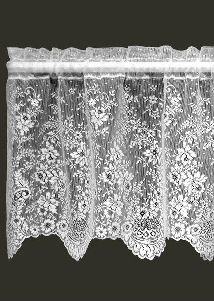 Heritage Lace Floret Collection - Curtains, Doilies, Placemats, Runners - Olde Church Emporium