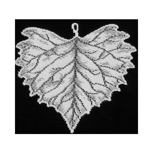 Heritage Lace 'Foliage Two 8-Inch and One 6-Inch Accent, Ecru, Set of 3 Made in USA - Olde Church Emporium