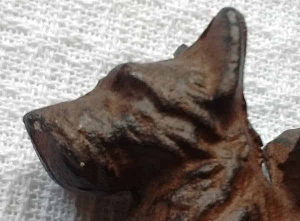 Cast Iron  -  Cast Iron Small Scottie Dog/Cat with Wings- 2 Styles - Olde Church Emporium