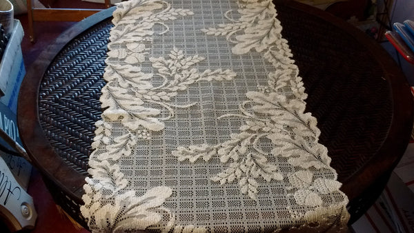 Heritage Lace Wildwood Collection, Placemats, Doilies and Runners White and Ecru Made in USA - Olde Church Emporium