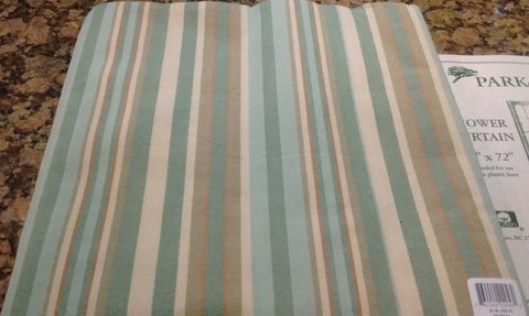 Park Designs Sea Breeze Shower Curtain  72 x 72 Inches - Olde Church Emporium