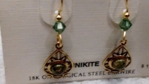 Silver Forest Hand Crafted Earrings Made in USA - Unikite - Olde Church Emporium