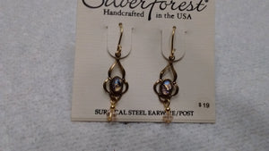 Silver Forest Hand Crafted Earrings Made in USA - Item E9300 - Olde Church Emporium