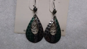 Silver Forest Hand Crafted Earrings Made in USA - Item NE0163A - Olde Church Emporium