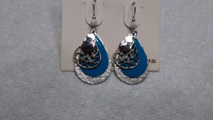 Silver Forest Hand Crafted Earrings Made in USA - Item E8061T - Olde Church Emporium