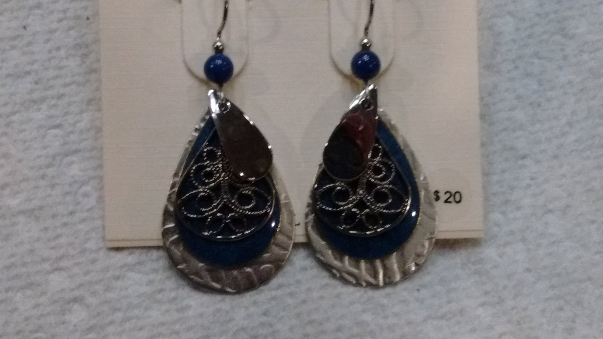 Silver Forest Hand Crafted Earrings Made in USA - Item E8061C - Olde Church Emporium