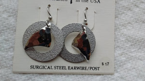 Silver Forest Hand Crafted Earrings Made in USA - Item NE0495 - Olde Church Emporium