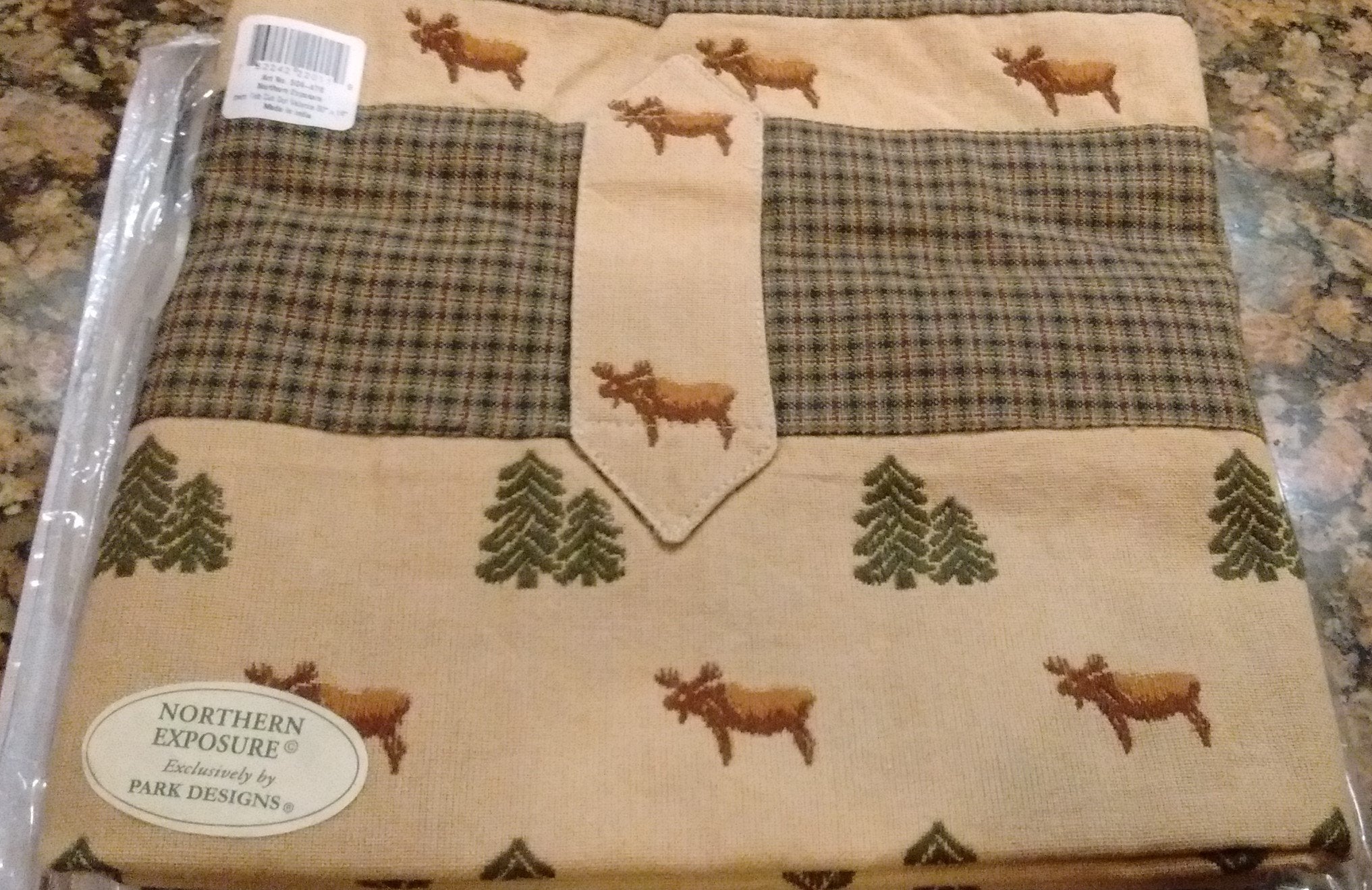 Park Designs - Northern Exposure Tab Cut Out Valance - Olde Church Emporium