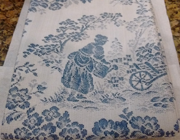 Heritage Lace Les Fleurs Decorative Tablecloth 54 Inches Made in USA - Olde Church Emporium