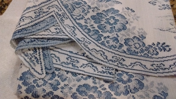 Heritage Lace Les Fleurs Decorative Tablecloth 54 Inches Made in USA - Olde Church Emporium