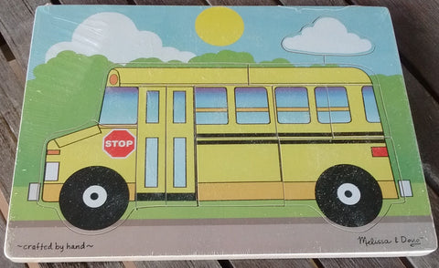 Melissa and Doug Colorful Wooden Puzzles Everyday Items Ages 2 and UP - Olde Church Emporium