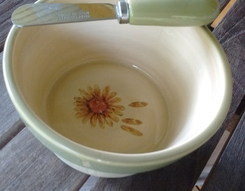 Park Designs Gardeners Journal Dip Bowl and Spreader Set - Olde Church Emporium