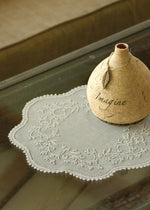 Heritage Lace - Sheer Divine Collection - Curtains, Runners, Doilies, Placemats, Table Toppers - Olde Church Emporium