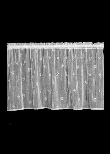 Heritage Lace Sand Shell Collection - Curtains, Runners, Material, etc