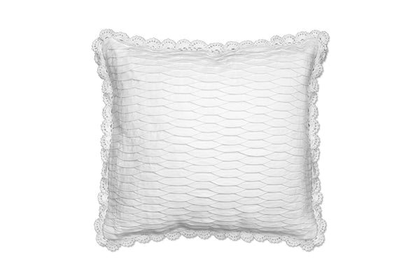 Heritage Lace - Seabreeze Collection - Pillows in White Color - Olde Church Emporium