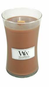 WoodWick Candle - Cider - Small 3.4oz Burn Time 40 Hours - Olde Church Emporium