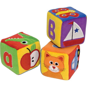 Melissa & Doug - Soft ABC Blocks Toddlers First Play Ages 1+ [Home Decor]- Olde Church Emporium