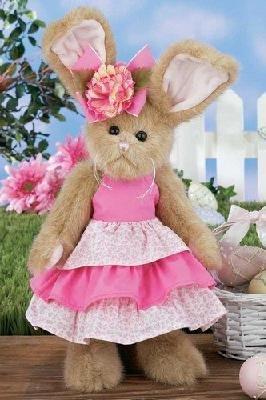 Bearington Bunny Rabbit Arianna 14" Plush Retired - Olde Church Emporium
