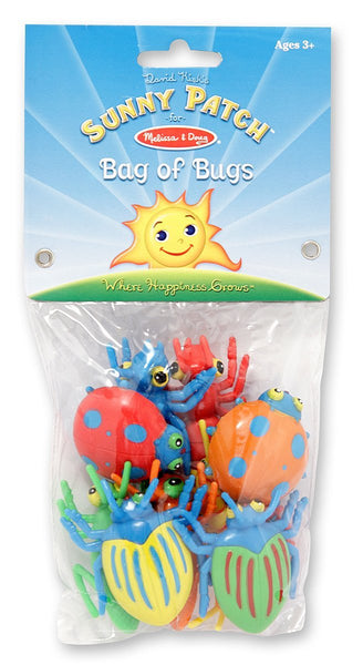 Melissa & Doug - Sunny Patch Bag of Bugs 10 Pieces Ages 3+ [Home Decor]- Olde Church Emporium