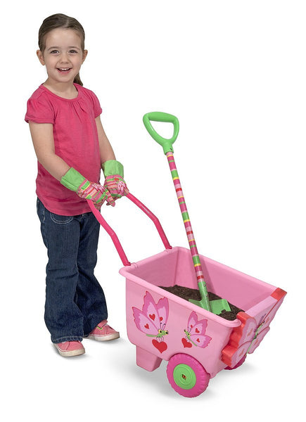 Melissa & Doug - Sunny Patch Bella Butterfly Cart Pretend Play Toy for Kids Ages 3+ [Home Decor]- Olde Church Emporium