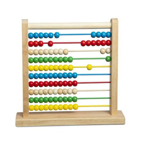 Melissa and Doug Abacus Classic Wooden Toy 000772004930 Ages 3+