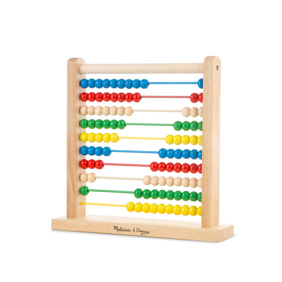 Melissa and Doug Abacus Classic Wooden Toy 000772004930 Ages 3+