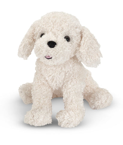 Melissa & Doug - Stuffed Bichon Frise Puppy Dog Soft and Cuddly [Home Decor]- Olde Church Emporium