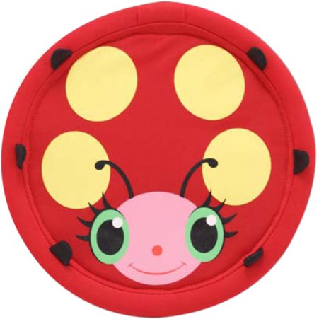 Melissa and Doug Bollie Flying Disk Ages 3+ Item # 6152 Ladybug Flying Disk
